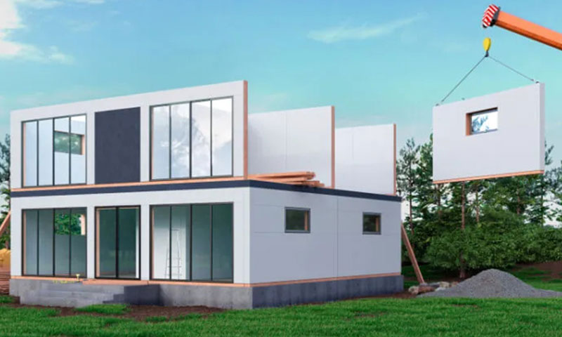 Modüler Prefabrik Ev Örneği