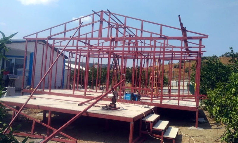Profil İskeletli Prefabrik Ev Örneği
