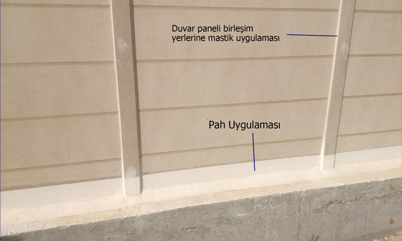 Prefabrik Evlerde Su Yalıtım Örneği
